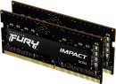 Оперативная память для ноутбука 64Gb (2x32Gb) PC4-25600 3200MHz DDR4 SO-DIMM CL20 Kingston FURY Impact KF432S20IBK2/64