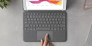 Клавиатура проводная Logitech Combo Touch for iPad 7-8-9 Gen Smart Connector графитовый 920-0099948