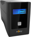 ИБП nJOY Cadu 650 (эффективная мощность 360Вт, LCD, ,батарея 7 Ач, 2 евро розетки)2