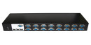 KVM-450/C1A 16-портовый переключатель KVM с портами PS2/USB, RTL {6}3