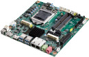 AIMB-285G2-00A2E Advantech Mini-ITX, Supports Intel® 7th &amp; 6th Gen Core™ i processor (LGA1151) with Intel H110, with DP/HDMI/VGA, 2 COM, Dual LAN, PCIe x4, miniPCIe, DDR4, DC Input