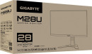 Монитор 28" GigaByte M28U черный IPS 3840x2160 300 cd/m^2 1 ms HDMI DisplayPort USB Type-C6