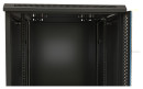 Hyperline TWB-0966-SR-RAL9004 шкаф настенный 19-дюймовый (19"), 9U, 500x600x600 мм, металлическая передняя дверь с замком, две боковые панели, цвет черный (RAL 9004) (разобранный)5