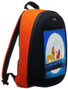 Рюкзак PIXEL One Orange оранжевый (LED-экран 25*25 px, 16,5 млн цветов, 20 л., полиэстер)