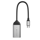 Адаптер HyperDrive USB-C to 8K-60Hz/4K-144Hz HDMI adapter. Цвет: Серый космос4