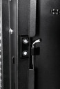 ЦМО Шкаф телекоммуникационный напольный 27U (600 х 1000) дверь стекло, цвет чёрный(ШТК-М-27.6.10-1ААА-9005)4