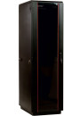ЦМО Шкаф телекоммуникационный напольный 47U (800 х 800) дверь стекло, цвет черный(ШТК-М-47.8.8-1ААА-9005)