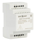 SKAT-12-2.0 DIN power supply 12V 2.3A external battery 1х7-17Ah charge current 2.0 – Iload.