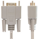 Greenconnect Кабель COM RS-232 порта соединительный 20 m, 9F / 9F Premium, серый, GCR-506495