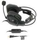 Наушники с микрофоном A4Tech Bloody G575 черный 2м мониторные USB оголовье (G575 USB/ BLACK)4