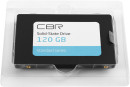 CBR Внутренний SSD-накопитель SSD-120GB-2.5-ST21, серия "Standard", 120 GB, 2.5", SATA III 6 Gbit/s, Phison PS3111-S11, 3D TLC NAND, R/W speed up to 550/420 MB/s, TBW 100 TB3