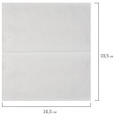 Салфетки бумажные для диспенсера, LAIMA (Система N4) PREMIUM, 2-слойные, КОМПЛЕКТ 5 пачек по 200 шт., 19,5х16,5 см, белые, 1125104
