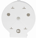Диспенсер для туалетной бумаги LAIMA PROFESSIONAL ORIGINAL (Система T1), БОЛЬШОЙ, белый, ABS-пластик, 6057686