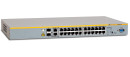 Allied Telesyn AT-8000S/24-50V2, 24-port Stackable Managed Fast Ethernet Switch with Two 10/100/1000T / SFP Combo uplinks