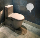 Диспенсер для туалетной бумаги LAIMA PROFESSIONAL BASIC (Система T2), малый, белый, ABS-пластик, 6066826