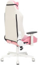 Кресло для геймеров Zombie EPIC PRO белый розовый4