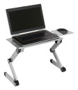 Стол для ноутбука Cactus CS-LS-T8-C серебристый 27x42см2