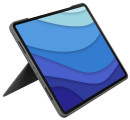 Клавиатура беспроводная Logitech Combo Touch для iPad Air (4-го поколения) Smart Connector серый 920-0102713