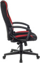 Кресло для геймеров Zombie ZOMBIE 9 чёрный красный3