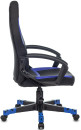 Кресло для геймеров Zombie Zombie 10 чёрный синий3