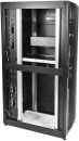 ЦМО Шкаф серверный ПРОФ напольный 42U (800x1000) дверь перфор., задние двойные перфор., черный, в сборе (ШТК-СП-42.8.10-48АА-9005)4