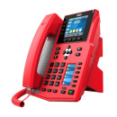 Телефон IP Fanvil X5U-R красный2