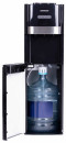 Кулер для воды SONNEN FSE-03B, напольный, нагрев/охлаждение, НИЖНЯЯ ЗАГРУЗКА, 3 крана, черный, 454998, BD6025