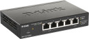 D-Link DGS-1100-05PDV2/A1A, L2 Smart Switch with 4 10/100/1000Base-T ports and 1 10/100/1000Base-T PD port(2 PoE ports 802.3af (15,4 W), PoE Budget 18W from 802.3at / 8W from 802.3af).2K Mac address,2