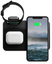 Беспроводное зарядное устройство Nomad Base Station 3-in-1 Apple Watch Edition V2 со встроенной зарядкой для Apple Watch. Цвет: черный.4