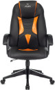 Кресло для геймеров Zombie Zombie 8 чёрный оранжевый2