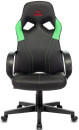 Кресло для геймеров Бюрократ ZOMBIE RUNNER чёрный зеленый2