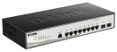 D-Link DGS-1210-10/ME/B2A Коммутатор 2 уровня с 8 портами 10/100/1000Base-T и 2 портами 1000Base-X SFP2