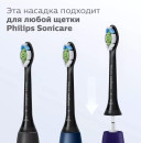Зубная щетка Philips/ Sonicare W2 Optimal White, Стандартные насадки для звуковой зубной щетки, 2 шт.6