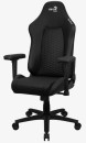 Кресло для геймеров Aerocool CROWN Leatherette All Black чёрный6