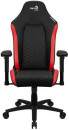 Кресло для геймеров Aerocool CROWN Leatherette Black Red чёрный красный2