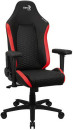 Кресло для геймеров Aerocool CROWN Leatherette Black Red чёрный красный3
