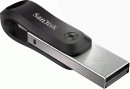 Флешка 256Gb SanDisk iXpand Go USB 3.0 Lightning серебристый черный2