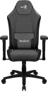 Кресло для геймеров Aerocool CROWN AeroWeave Ash Black чёрный3