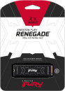 Твердотельный накопитель SSD M.2 2 Tb Kingston FURY Renegade Read 7300Mb/s Write 7000Mb/s 3D NAND TLC3