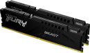 Оперативная память для компьютера 32Gb (2x16Gb) PC5-41600 5200MHz DDR5 DIMM CL40 Kingston Fury Beast KF552C40BBK2-322