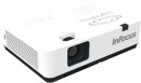 INFOCUS IN1014 Проектор {3LCD 3400lm XGA (1024x768) 1.48~1.78:1 2000:1 (Full 3D), 10W, 3.5mm in, Composite video, VGA IN, HDMI IN, USB b, лампа 20000ч.(ECO mode), RS232, 31дБ, 3,1 кг}5