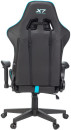 Кресло для геймеров A4TECH X7 GG-1200 чёрный голубой2
