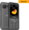 Телефон Digma LINX B241 серый 2.4" Bluetooth