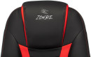 Кресло для геймеров Zombie Zombie 8 чёрный красный2