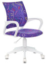 Кресло детское Бюрократ KD-W4 фиолетовый