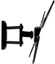 Кронштейн для ТВ KROMAX OPTIMA-414 black (max VESA 400x400 мм, настенный, наклонно-поворотный, max 30 кг) (29012)2