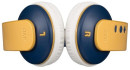 Наушники JVC беспроводные детские, модель HA-KD10W-Y-E, серия KIDS - Bluetooth. Цвет: синий/желтый2