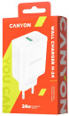 Сетевое зарядное устройство Canyon H-24 3 А белый CNE-CHA24W4