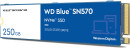 SSD жесткий диск M.2 2280 250GB BLUE WDS250G3B0C WDC2