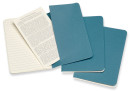 Блокнот Moleskine CAHIER JOURNAL CH011B44 Pocket 90x140мм обложка картон 64стр. линейка голубой (3шт)2